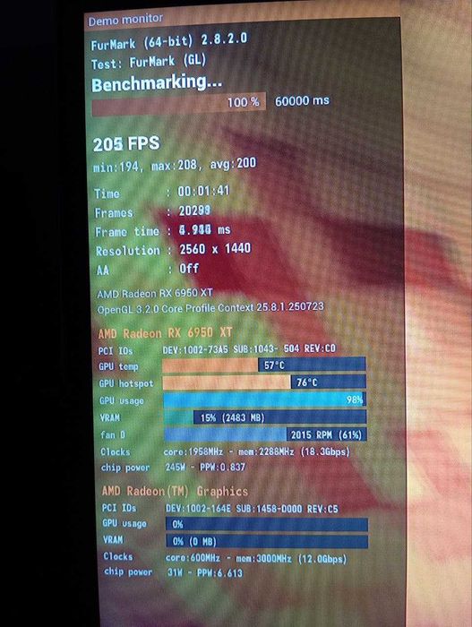 ВІДЕОКАРТА ASUS RX 6950 XT 16GB — Ідеальний стан, пломба, топ для ігор