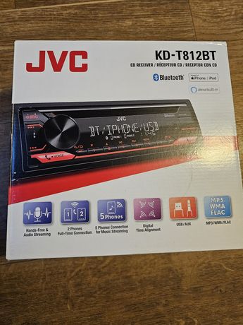 Radio JVC KD-T812BT jak nowe