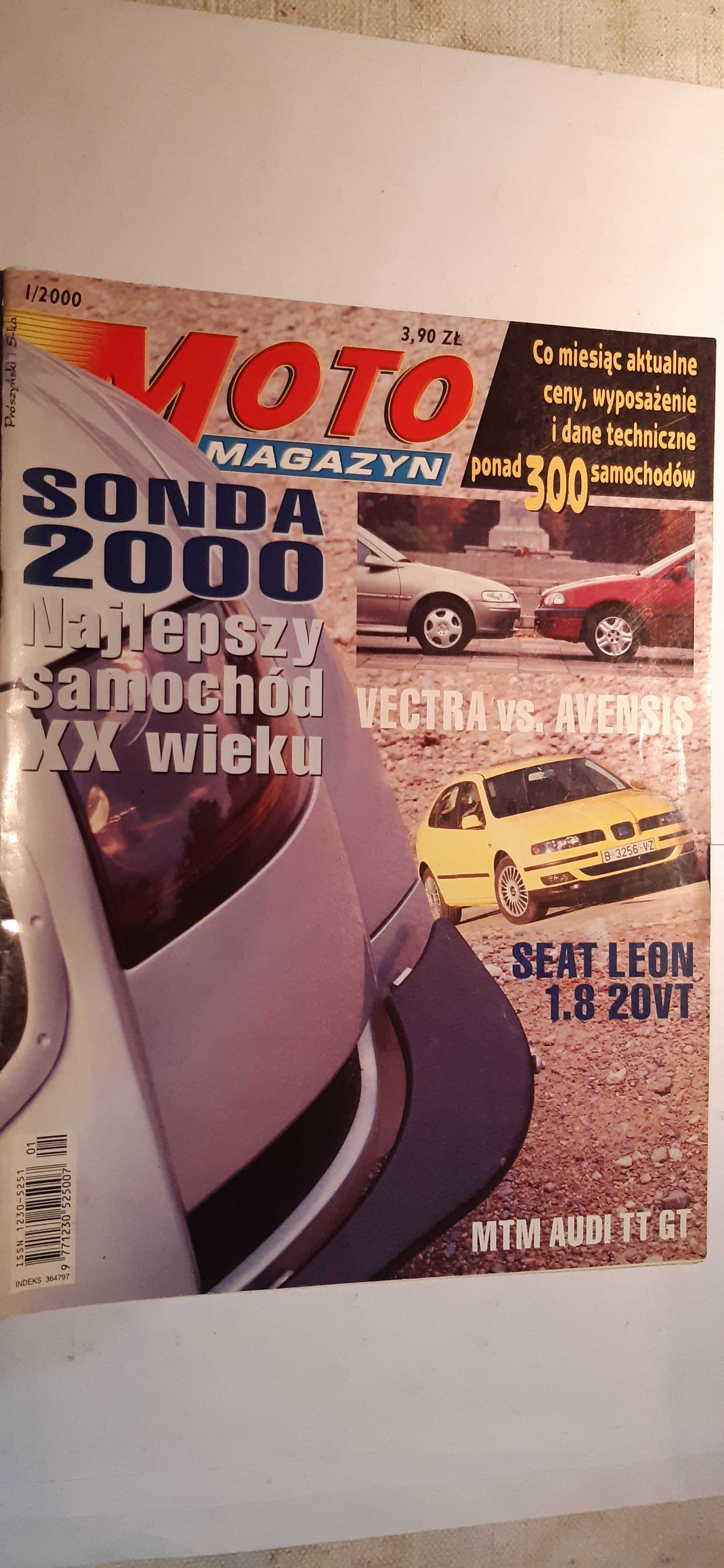 stare czasopismo moto magazyn 1/2000