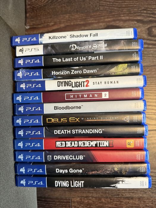 Gry na konsolę Ps4/ Ps5