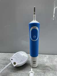 Щетка аккумуляторная oral-b 3710 голубая