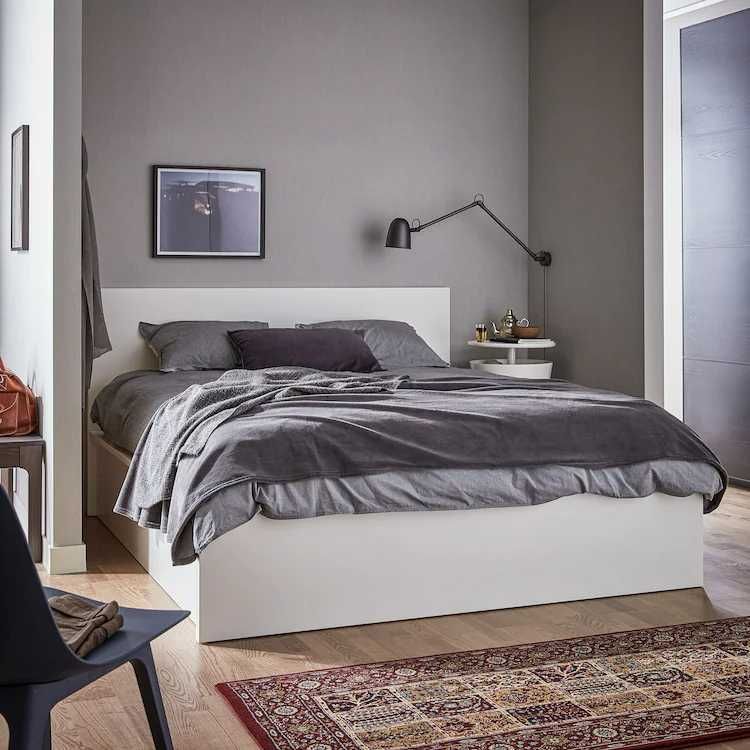 MALM Łóżko  Ikea z pojemnikiem białe 140x200 Nowe w kartonach OKAZJA