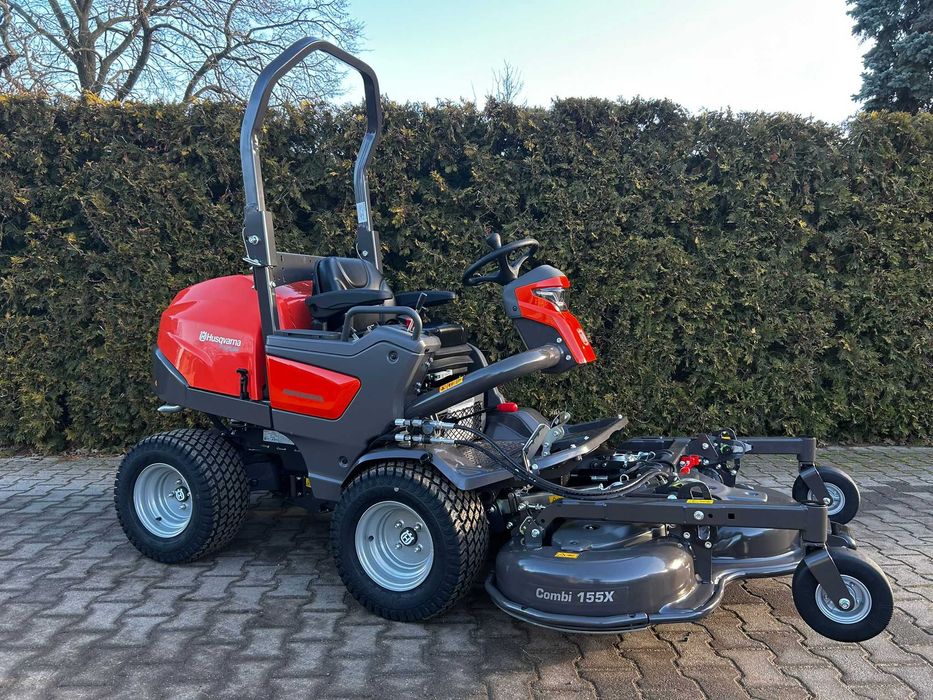 Nowy profesjonalny Rider Husqvarna P 525DX z kosiskiem tnącym 155cm!