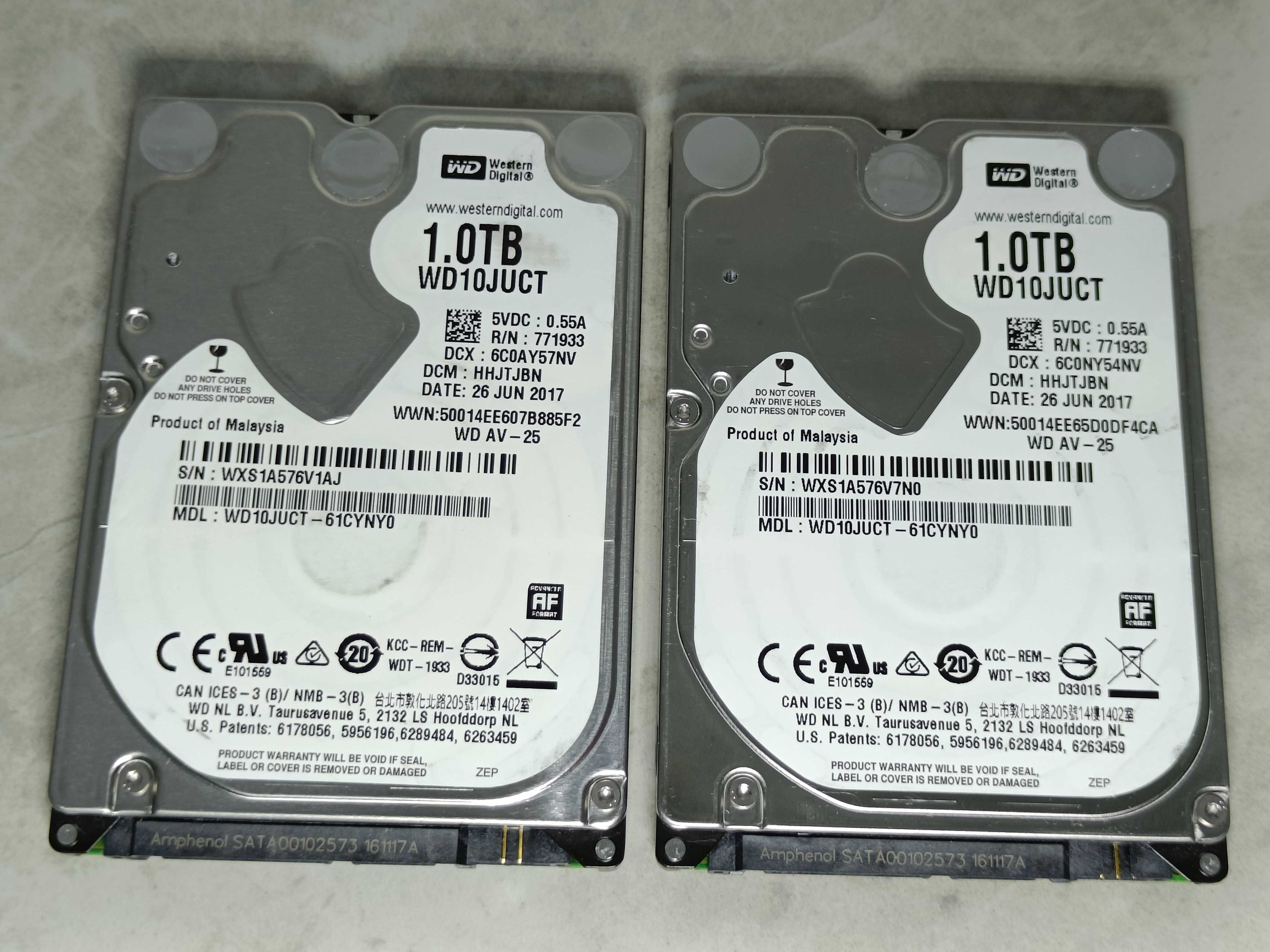 НОВІ Hard Disk HDD диск 2.5 Western Digital 1TB до НОУТБУКА або PS