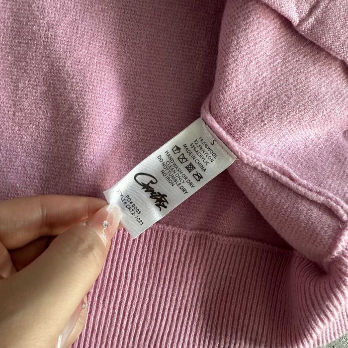 corteiz zip up fleece-pink/ кортец зип-худи