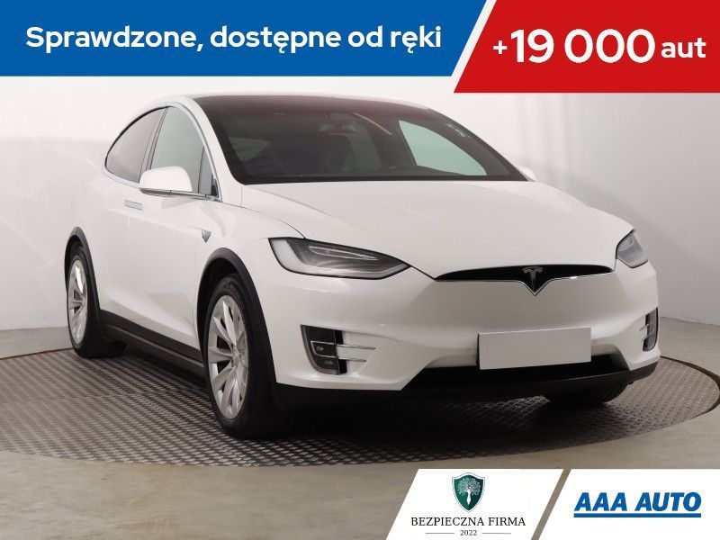 Tesla Model X 100D, SoH 91%, Salon Polska, Serwis ASO, Automat, Skóra, Navi,