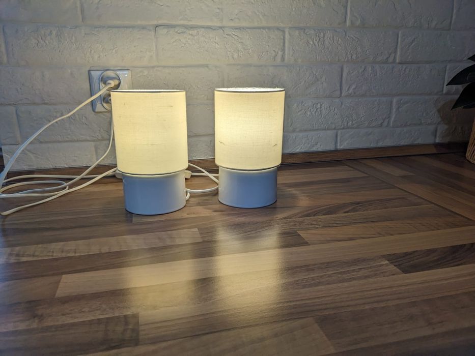 Lampki nocne Ikea zestaw