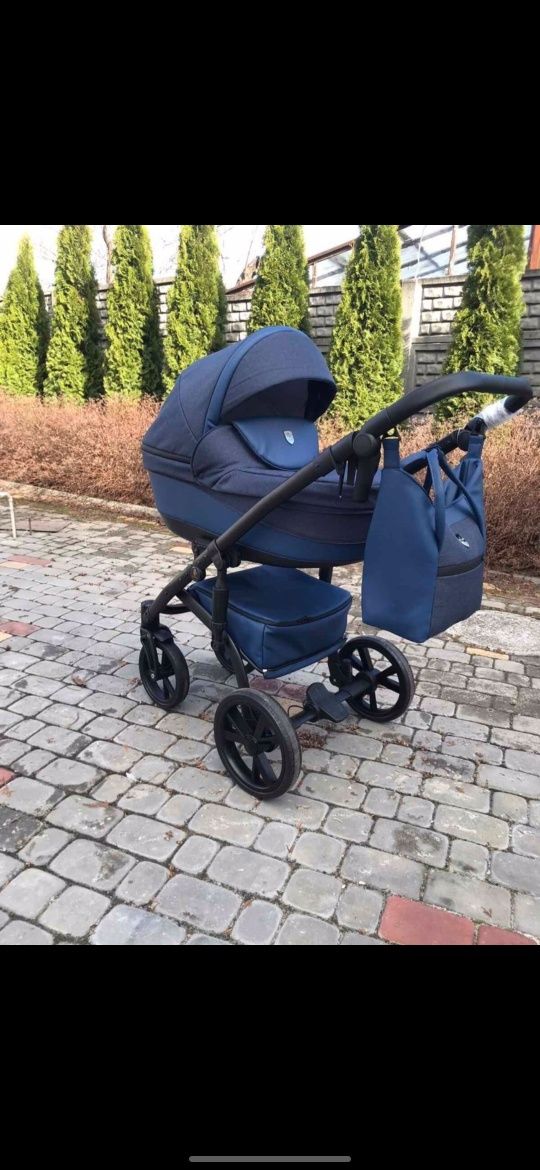 Візочок каляска baby pram синя