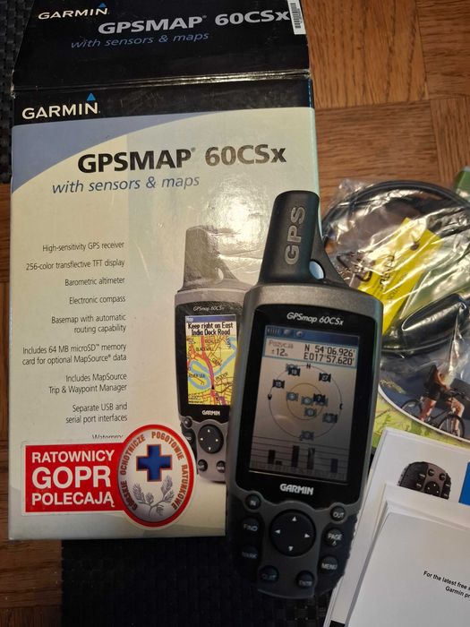 GPS GARMIN GPSmap 60CSx - nie używany