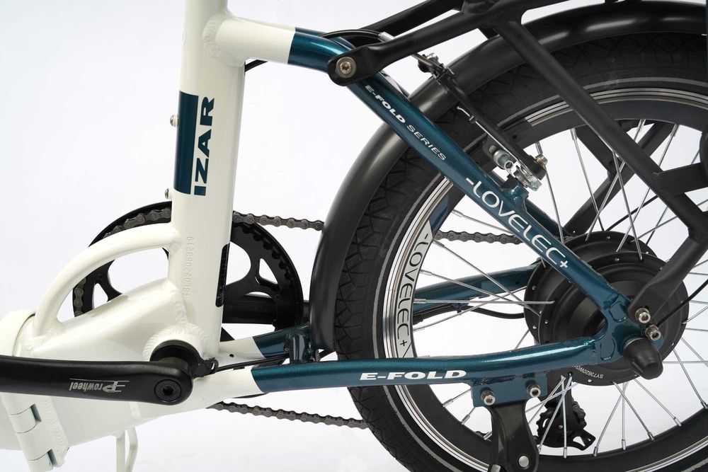 Rower Elektryczny Miejski Składak Lovelec IZAR 12AH roz.20"