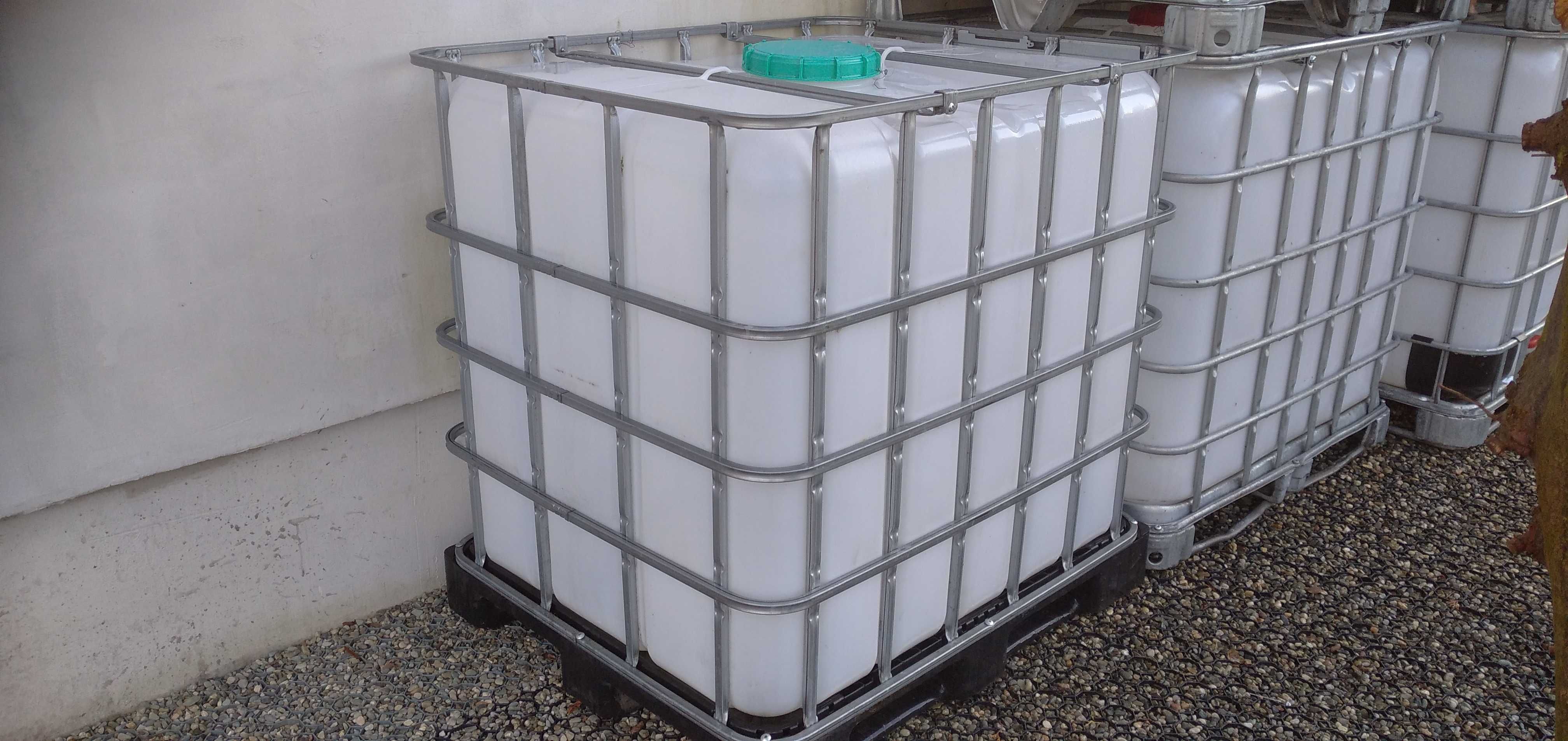 stan idealny Beczka na wodę deszczówkę zbiornik IBC mauser 600L  1000L