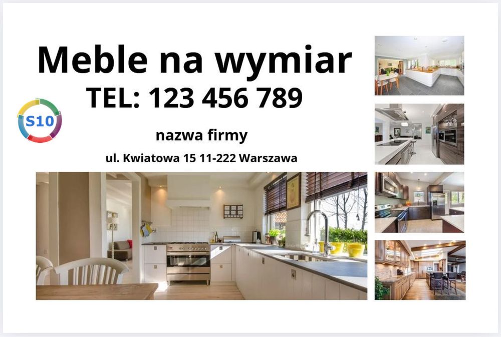 Gotowy baner! Druk Latex! Wybierz swoj wzór. Format 1mx1,5m