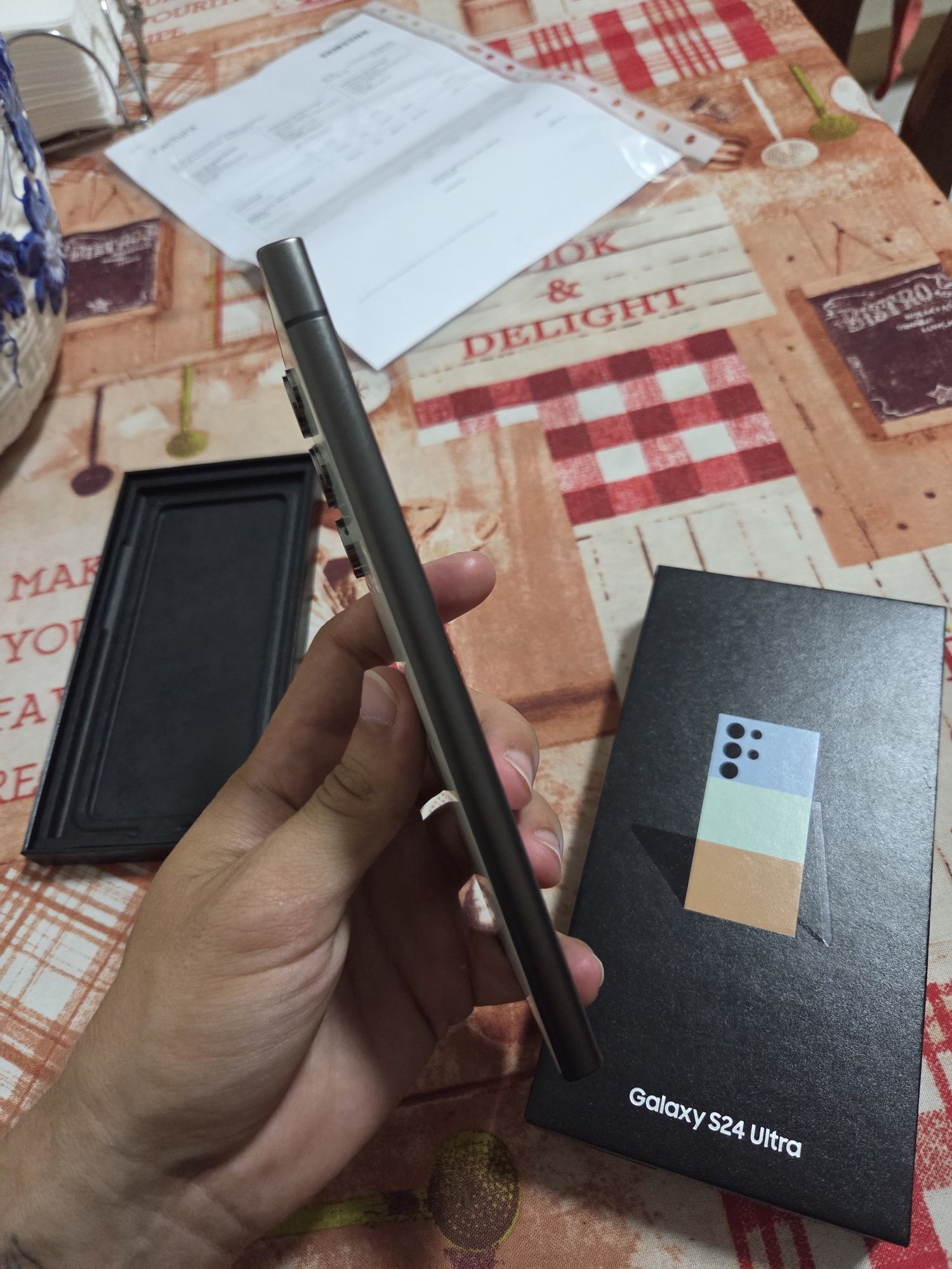 Samsung S24 Ultra 512Gb titanium green