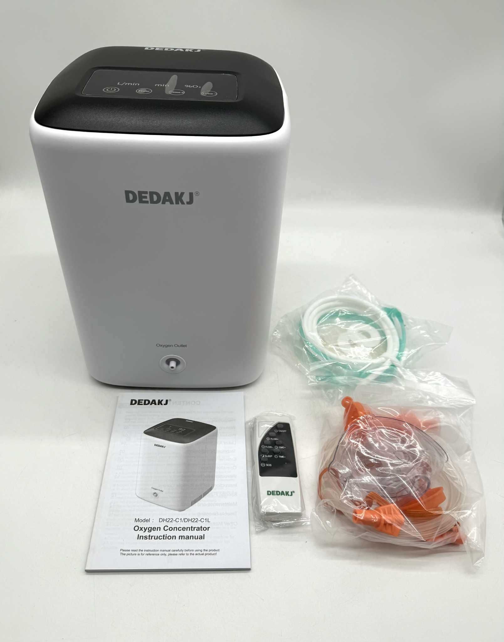 Koncentrator tlenu Dedakj DH22-C1L 1-7L/M tlenoterapia generator