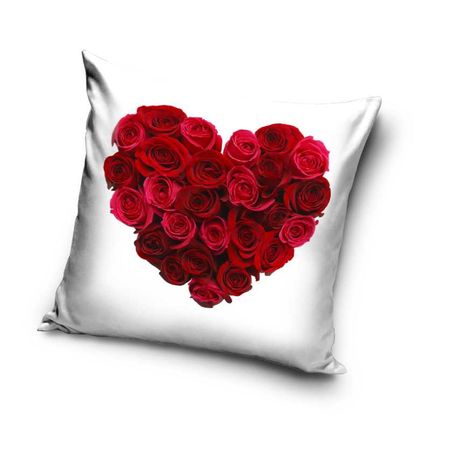Poduszka dekoracyjna 40/40 cm Walentynki Love