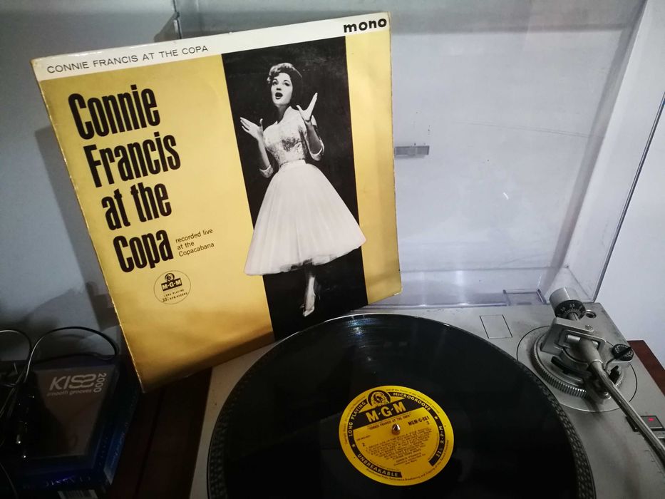 CONNIE FRANCIS - Connie Francis At The Copa (Ed Inglesa - 1961) LP