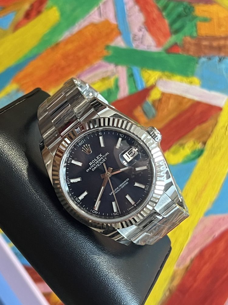 Rolex Datejust 41 Nowy / Nienoszony / Kompletny zestaw / Białe złoto