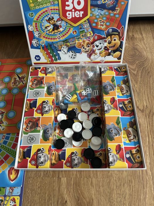 Trefl Psi Patrol 30 gier planszowych