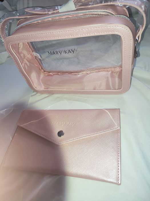 Piękny zestaw kosmetyczka+torebka Mary Kay