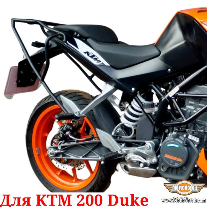 KTM 200 Duke Багажник KTM Duke 200 багажная система под кофр сумку