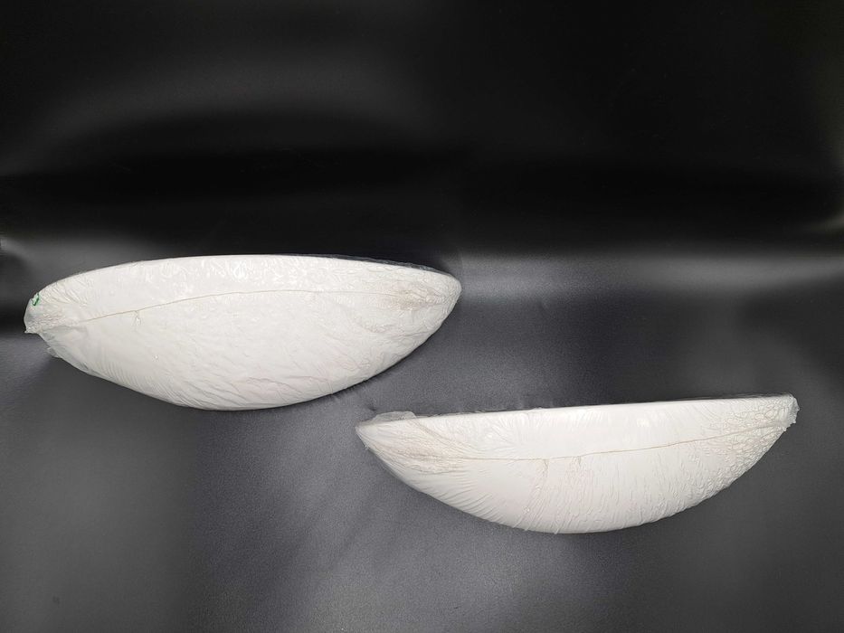 Kinkiet Kolarz ceramiczny łezka pół miski półokrąg biały nowy w folii