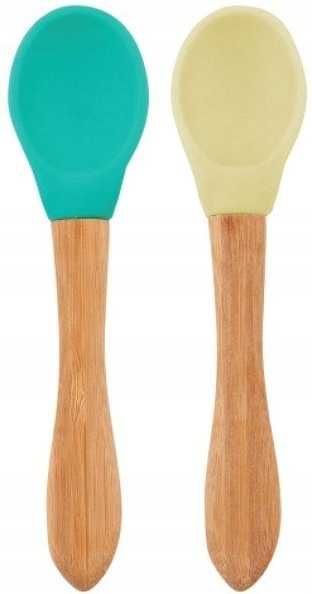 Łyżeczki do nauki samodzielnego jedzenia MINIKOIOI zestaw 2 sztuki
