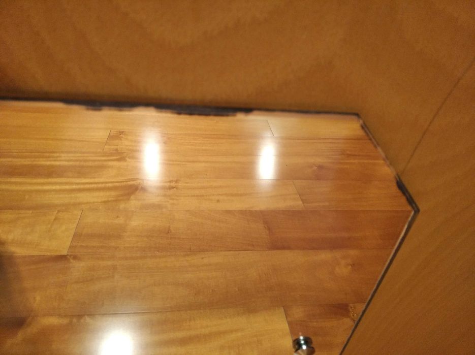 Espelho de pendurar sem moldura 49,5 x 42,5 cm