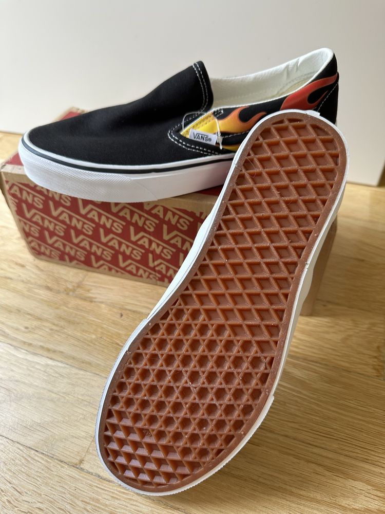 Vans slip on 40 - flame - NOWE