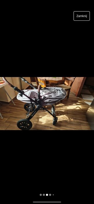 Wózek głębokospacerowy 3w1 Kinderkraft MOOV