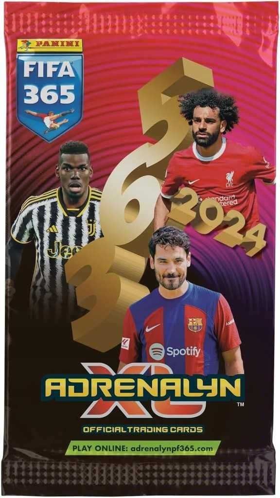 Karty piłkarskie fifa 365 adrenalin  2024 rok saszetka