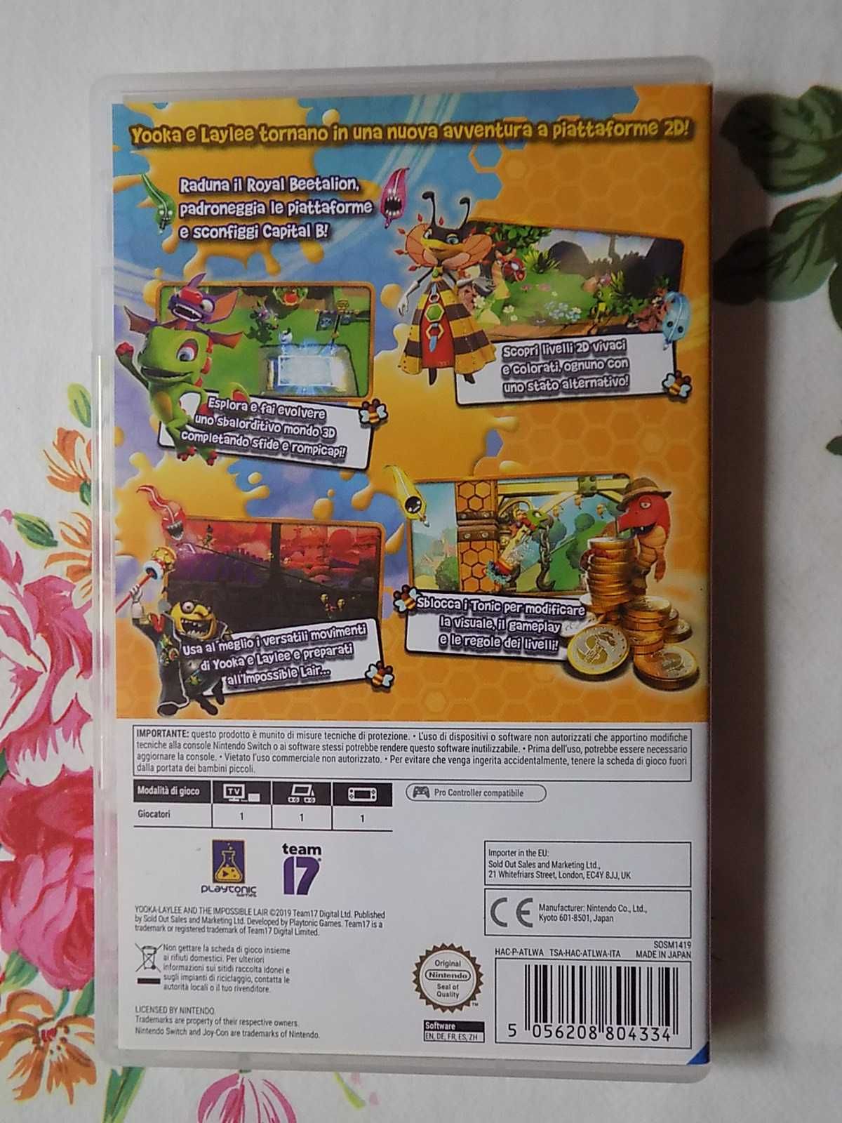 Yooka-Laylee and the Impossible Lair -Nintendo Switch/OLED/Switch Lite