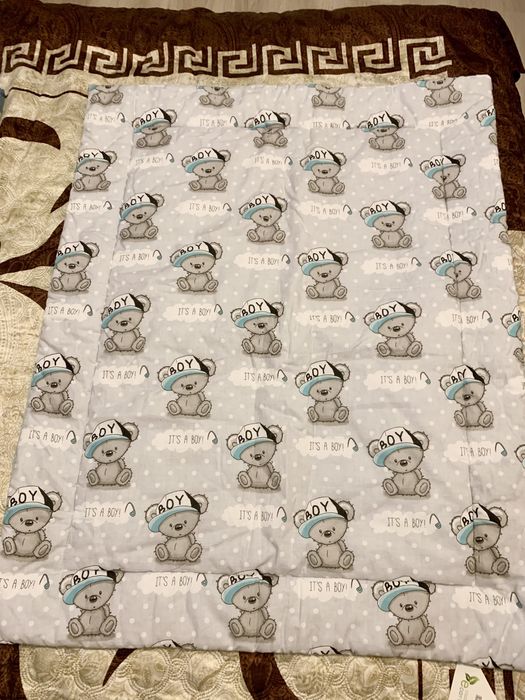 Зимова дитяча ковдра/дод комплект постільної білизни «Маленька Соня».