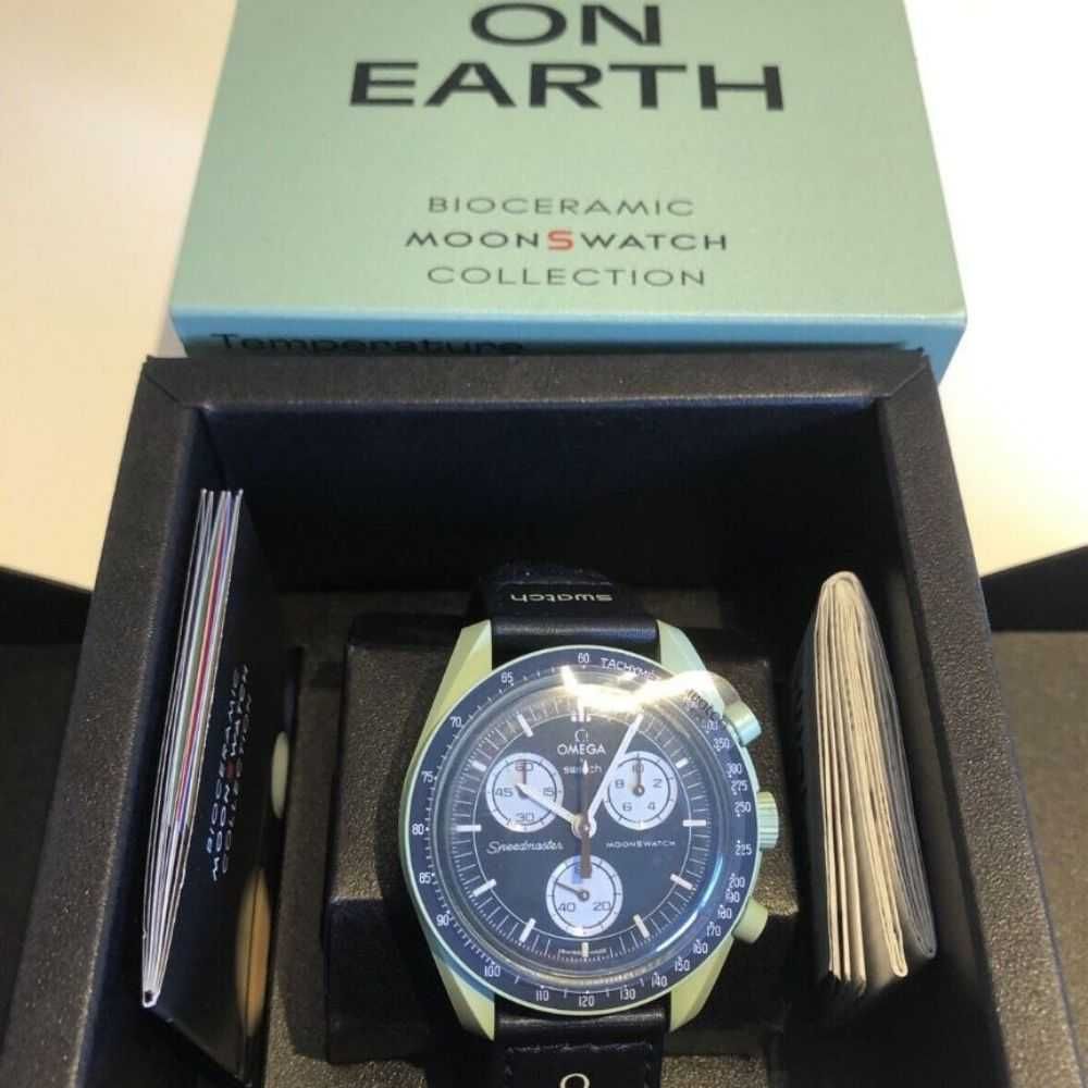 Omega x Swatch Earth SO33G100: Limitowana Kolekcja Ziemia