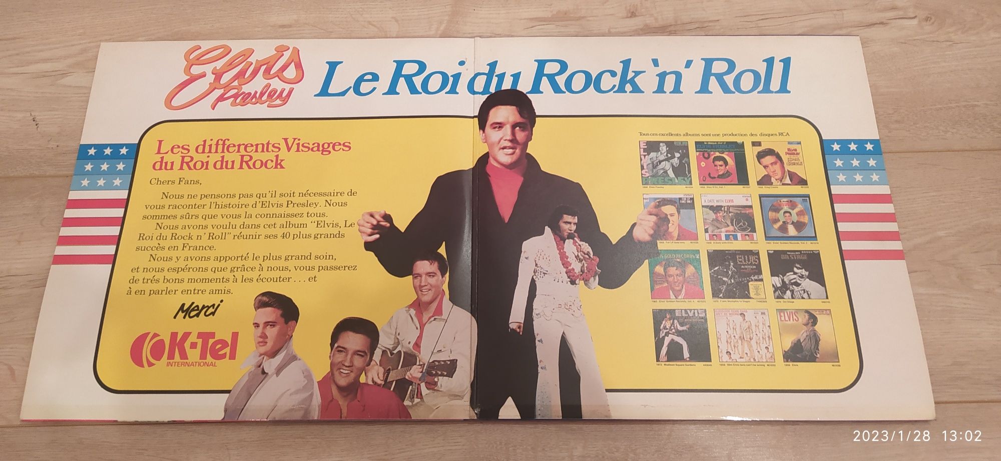 Elvis Presley Les 40 Plus Grands Succes 2 x LP album 1976 France Mint