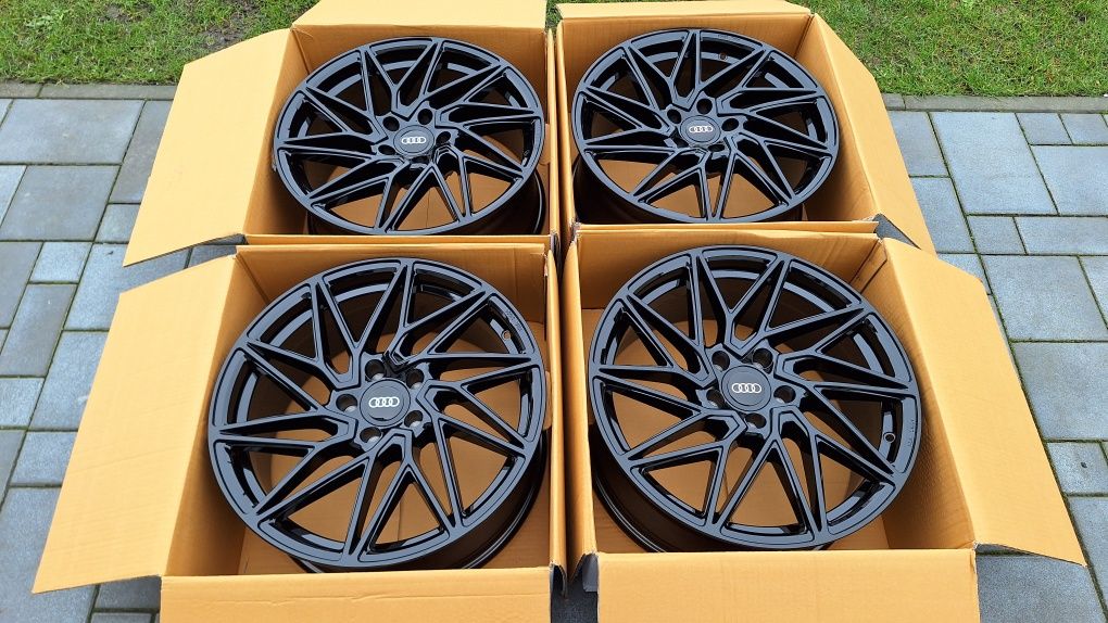 Nowe Alufelgi 5x112 R18 Audi A3 8P A4 B7 B8 A5 A6 Q3 Q5 Vw Golf Tiguam