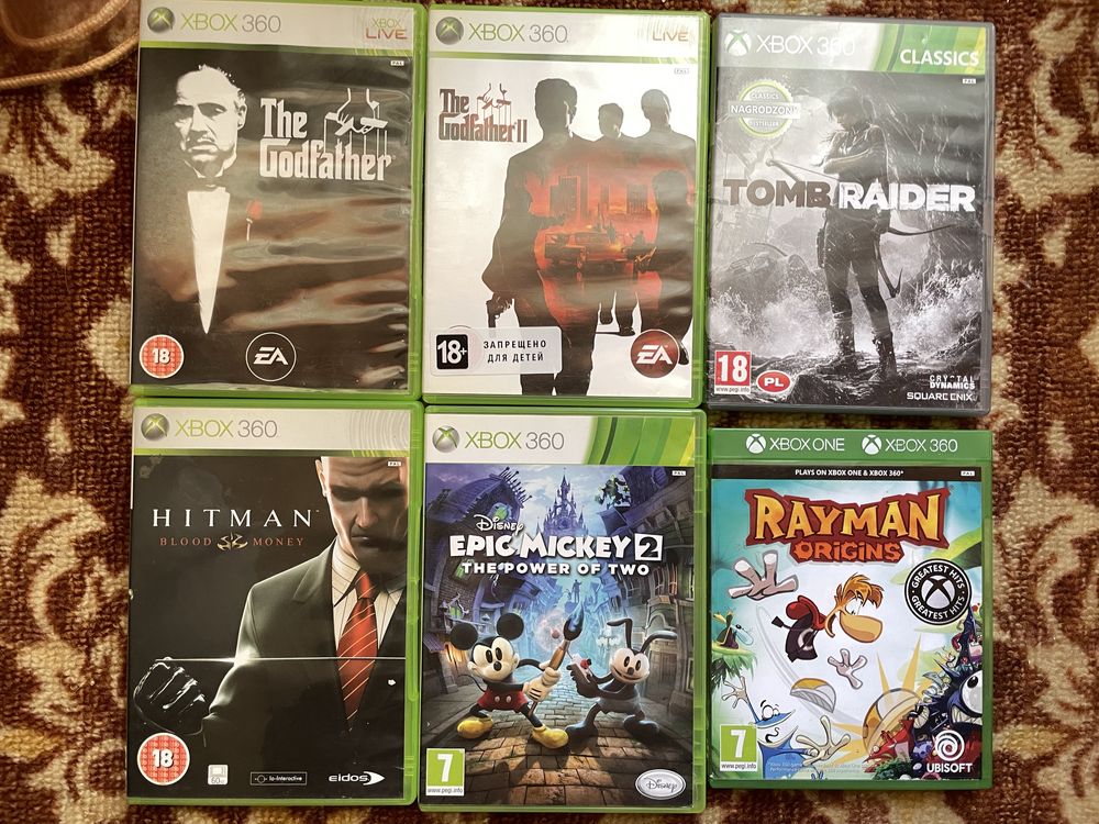 Диски xbox ліцензія ціна за весь лот