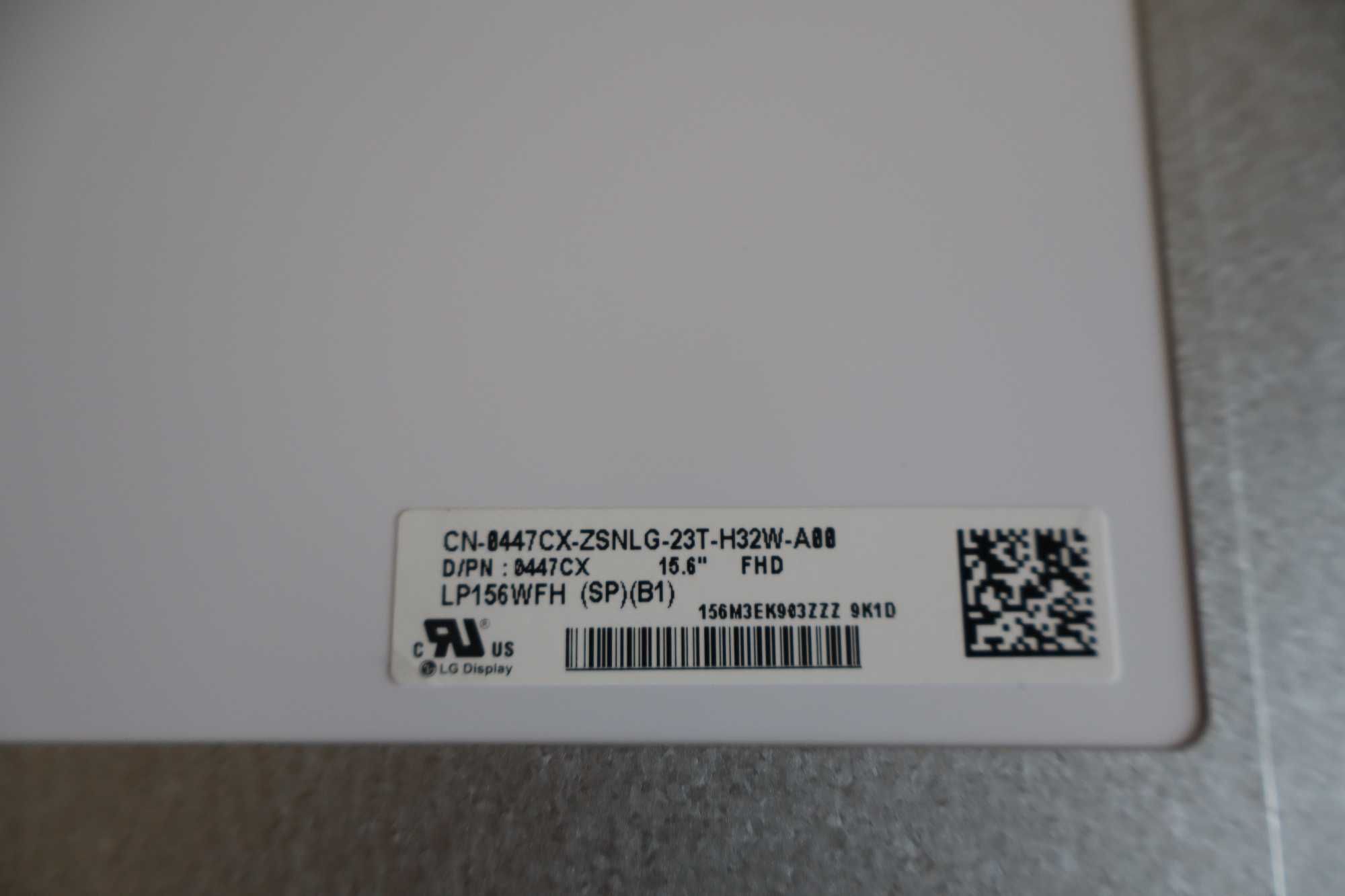матриця LP156WFH-SPB1. 30ріn. N156HCE-G72, NV156FHM-N4W, B156HAN02.6.