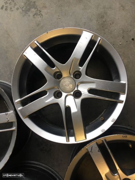 4 jantes vw polo impecáveis - entrega grátis