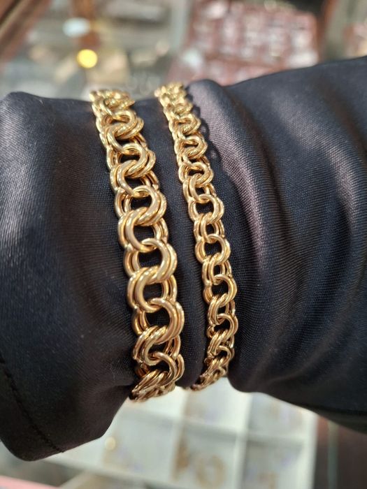 Pulseiras ouro 19k novas