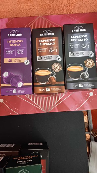 Капсули 20штук BARISSIMO для кавоварок з системою Nespresso