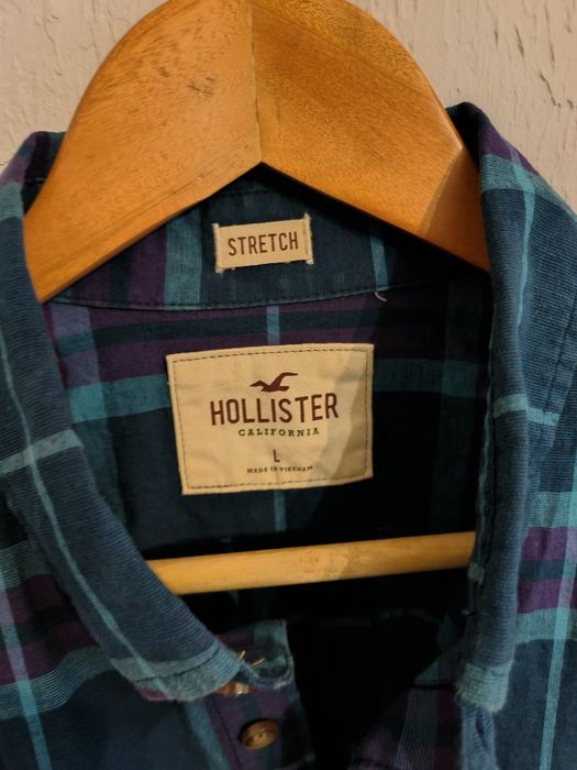 Męska koszula Hollister Stretch Regular Fit L