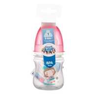 2szt. CANPOL  Butelka szeroka różowa 120 ml PP Easy Start Toys, 3-6m+