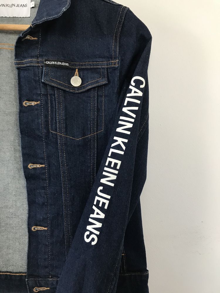 Calvin Klein kurtka jeans dziewczęca 152cm 12 lat