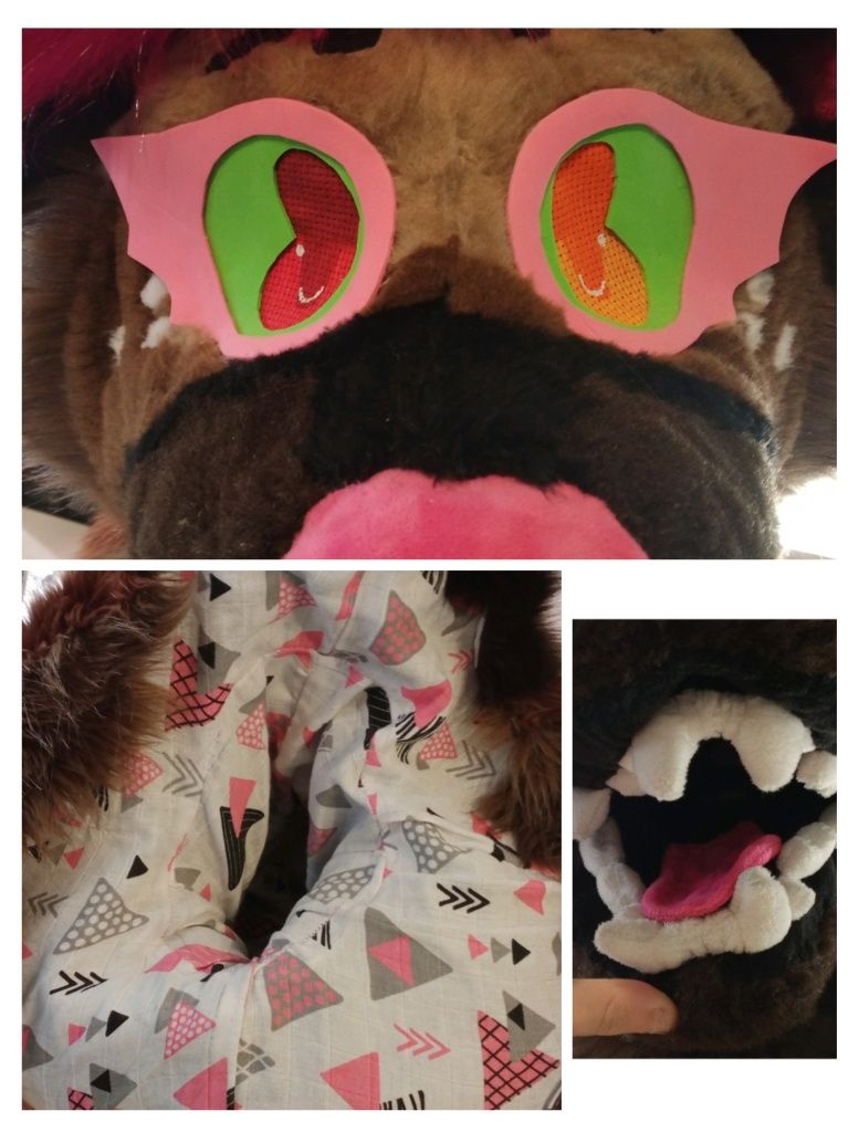 Fursuit/furry mini partial hiena