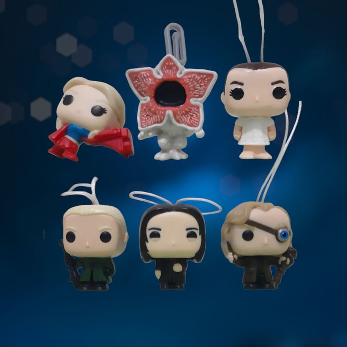 Zestaw funko pop z Kinder Niespodzianki Harry Potter, Stranger Things