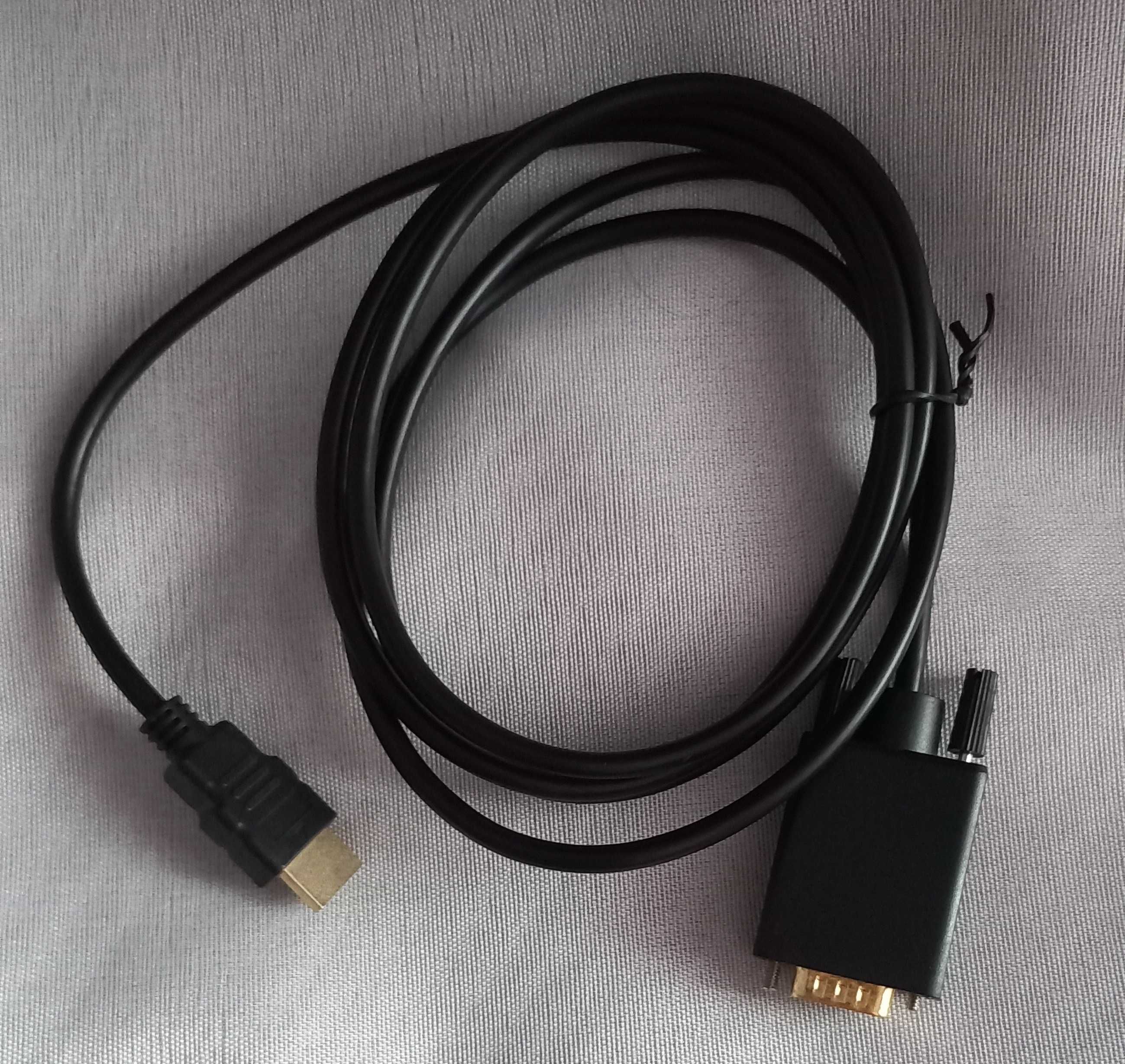 компьютерный кабель HDMI - VGA (преобразователь HDMI to VGA адаптер)
