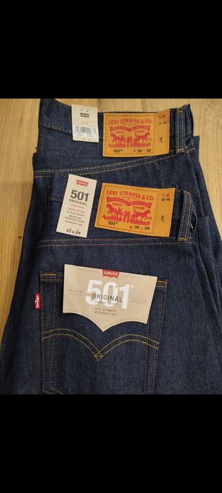 Spodnie Levi's 501 z USA rozm.36/32 i 30/29