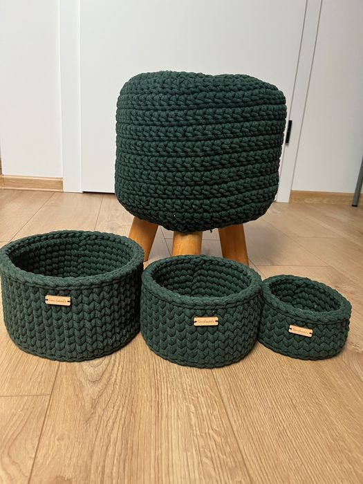 Koszyczki do przechowywania+ pokrowiec na krzesełko