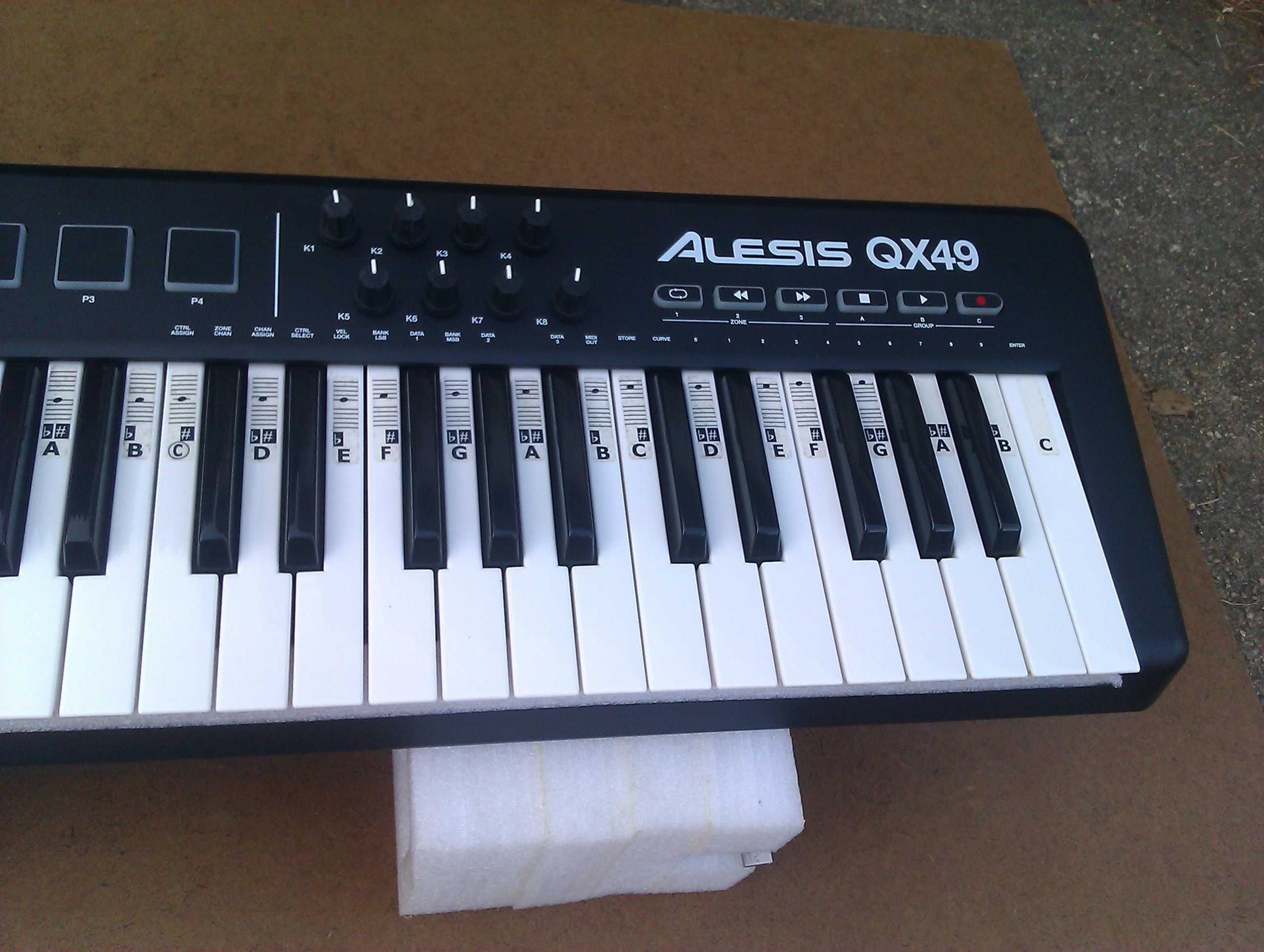 Alesis QX49 - Controlador MIDI de 49 teclas com enorme funcionalidade