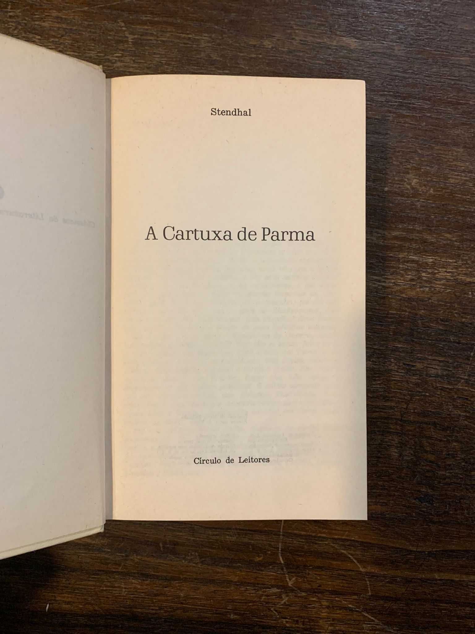 A Cartuxa de Parma - Stendhal